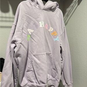 Lavender Graphic Hoodie